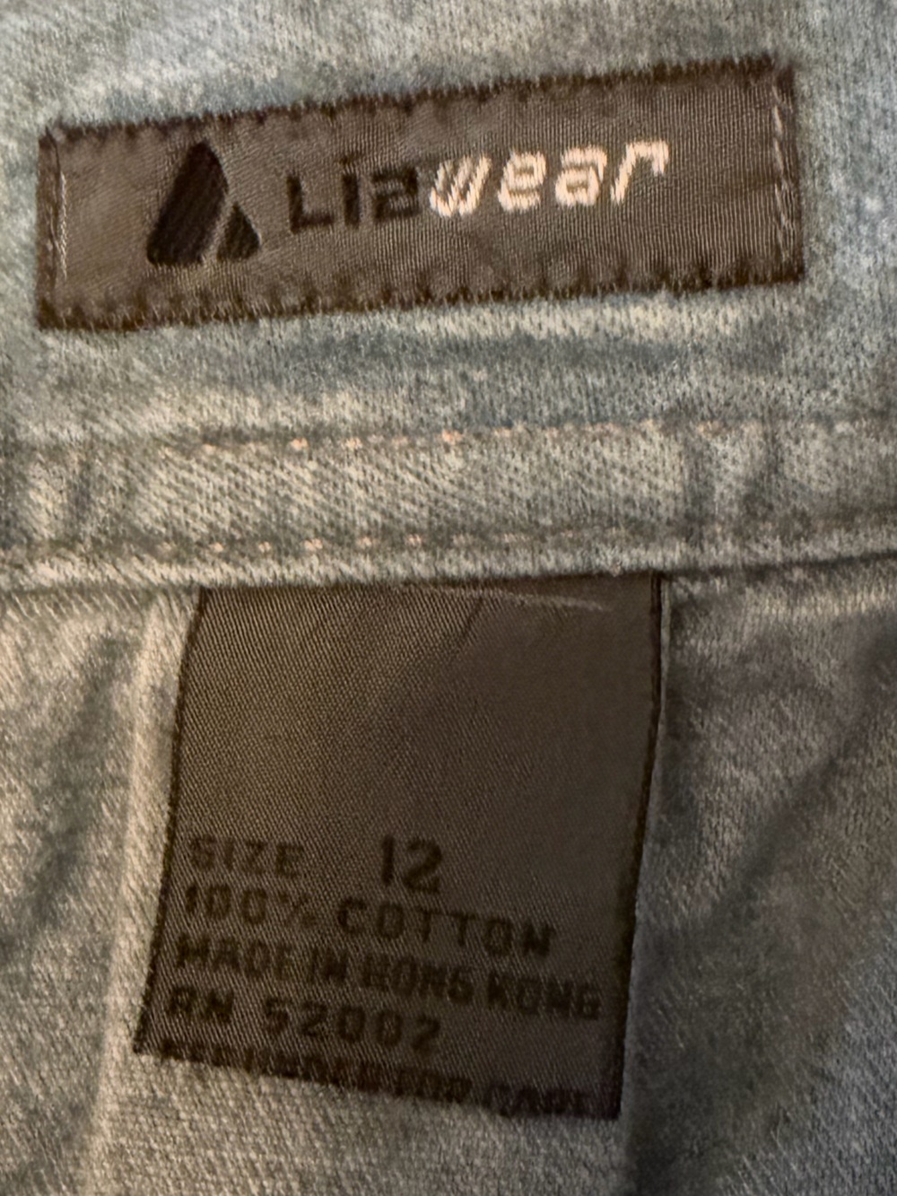 VTG 80s 90s LizWear Denim High Waist Full Pleated Skirt Cottagecore Prairie, M - Picture 13 of 15